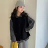 Colete Tricot Menina Peixinho Vermelho 2026 Pai-Filho Infantil Outono Inverno Colete Peça de Roupa Exterior Colete Jaqueta Estiloso