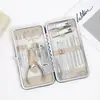 Cortauñas portátil de 16 piezas traje de belleza juego completo de cortauñas set de herramientas de manicura herramientas de manicura