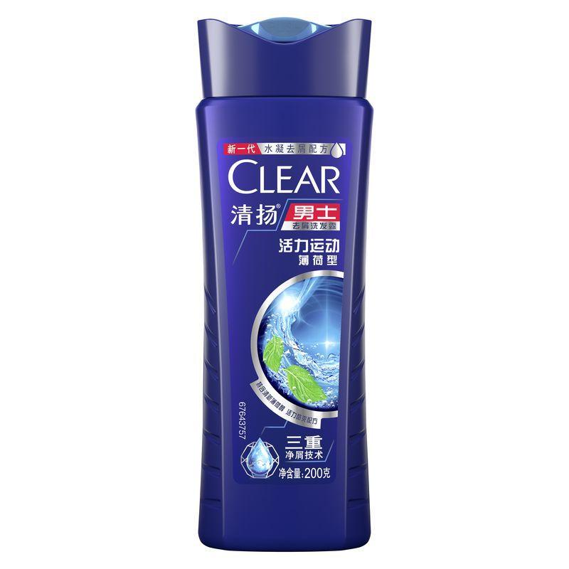 清扬洗发水(男士活力运动薄荷)200ml