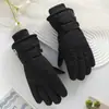 Guantes de Esquí para Mujer, Diseño de Cachorro de Dibujos Animados, Ciclismo al Aire Libre para Estudiantes, A Prueba de Frío, Forrados de Felpa, Engrosados, Compatibles con Pantalla Táctil, Guantes Cálidos de Invierno