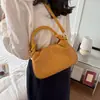 Bolso de Cubo Tejido a Mano Artístico Estilo Coreano Retro para Mujer 2026 Nuevo de Verano Bolso de Hombro Único Cruzado de Alta Gama