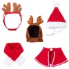 Chapéus, adereços de cabeça, cachecóis de Natal, capas, mantos de fantasia para cães e gatos de estimação transfronteiriços, roupas de Natal para animais de estimação