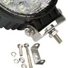 Luz de trabajo LED para coche cuadrada de 4 pulgadas con 16 perlas de lámpara 48W faro modificado excavadora tractor foco modificado