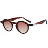 Nuevas Gafas de Sol Retro Casual Simples con Montura Redonda Cruzada Europea y Americana Unisex para Exteriores Disparo Callejero Gafas de Sol T22117