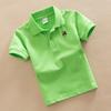 Polo para Niños Camiseta Infantil Polo Uniforme Escolar Logo Personalizado Bordado Estampado Algodón Calidad Polo