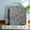 Adesivos de chão 60X60 espessura 1,2MM autoadesivos PVC piso plástico-pedra piso espessado resistente ao desgaste comercial doméstico cola de chão