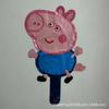 Balão de desenho animado mini de filme de alumínio rede vermelha onda bola especial folha de alumínio bola interna bola bola decoração de festa de aniversário geração cabelo