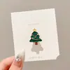 Broche de Papá Noel Europeo y Americano Atmósfera Lindo Pin Personalidad Festiva para Mujer Insignia Creativa Hebilla de Pin de Dibujos Animados Decoración