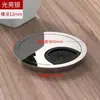Tapa para orificio de cable de escritorio de computadora, caja de rosca para paso de cables, caja de rosca metálica, caja de cableado de aleación de zinc, orificio de rosca de 50/53/60/80 mm