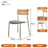 Mesa de Jantar e Cadeiras Minimalistas Estilo Medieval, Mesa Quadrada Pequena de Placa Marinha, Mesa Longa, Cadeiras Modernas, Mesa de Jantar e Cadeiras para Cafeteria, Confeitaria