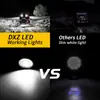 Luz de Trabalho LED Redonda para Carro de 4 Polegadas 33 LEDs Luz Mista Farol de Caminhão Modificado Holofote