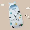 Newborn Anti-Startle Swaddle Spring/Summer/Autumn Style Newborn Baby Wrap Pure Cotton Baby Bean Sleeping Bag