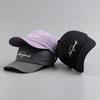 Gorra de Béisbol Sombrero de Secado Rápido Estilo Coreano para Mujer Primavera y Otoño Nuevo Lanzamiento Versátil para Cabeza Grande Outdoor Casual Moda Bordado Marca de Tendencia Explosión