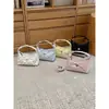 Bolsa Simples de Poá de Nicho Feminina 2026 Novo Estilo Moda Versátil Bolsa Transversal Exquisite Bolsa Tote Pequena de Mão Bolsa Croissant