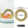 Plato de hoja de bambú, decoración de plato de sashimi, flores y plantas, decoración de mini hoja de bambú, decoración de plato de hoja para sushi, adorno de plato