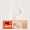 Calcetines al por mayor Zhuji para hombre, con forro polar de invierno, engrosados, de media pantorrilla, cálidos, resistentes al olor, absorbentes de sudor, calcetines largos para otoño e invierno, casuales