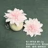 Cabeça de flor artificial dália para decoração de cena de casamento, materiais DIY, ornamento decorativo de paisagismo com flor falsa de dália