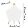 Pizarra Creativa Mini Transfronteriza Producción DIY Pintura Caballete de Pintura Set de Pizarras de Dibujo Pizarra de Dibujo de Varias Formas
