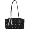 Popular Bolso Tote de Lunares Retro Estilo Coreano Otoñal Simple de Gran Capacidad para Mujer, Bolso de Hombro Nuevo Súper Popular para el Trabajo 2026
