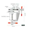 Mini Mesa Hogar Pequeño Tornillo de Banco DIY Wenwan Perforación Sujeción Herramienta de Fijación Aleación de Aluminio Micro Grabado Tornillo de Banco de Banco