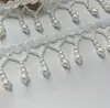 Calabaza Lista para Usar Borla Encaje de Perlas Materiales Hechos a Mano para Bricolaje Ropa de Escenario Falda Dinastía Han Zapatos de Boda Accesorios