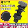 Grado 8.8 Alta Resistencia Tuerca de Tornillo Hexagonal Externo Adecuada Perno Tuerca Tornillo Combinación M4/M5/M6/M8