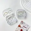 Estojo para lentes de contato portátil transparente mini simples tudo em um caixa de companhia para lentes de contato caixa dupla sem tampa de rosca as7202
