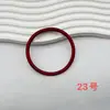 Pulsera de Silicona Brillante Europea y Americana Transfronteriza Nueva Placa Metálica Ligera Color Oro Foil 0.5 Pulsera de Silicona para Mujer