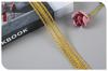 Listón de estilo nacional directo de fábrica esquina zongzi accesorios de encaje dorado y plateado accesorios en stock