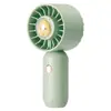 Mini Ventilador de Mão Pequeno Modelo Recarregável Turbo Vento Forte Portátil ao Ar Livre Grande Volume de Ar Estudante Novo Modelo Ventilador de Mão
