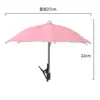 Gadget Parasol para Teléfono de Coche, Paraguas Parasol para Teléfono de Coche, Cubierta Bloqueadora de Luz, Soporte para Coche, Cubierta de Protección contra Lluvia y Sol para Vehículos de Transporte