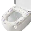 Cojín para Asiento de Inodoro Impermeable y Adecuado para Todas las Estaciones, Cubierta de Asiento Tipo Adhesivo, Almohadilla de Anillo para Asiento de Inodoro, Cojín Impermeable y Sin Lavado para Asiento de Inodoro