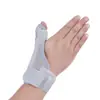 Banda de Fijación para Pulgar para Rehabilitación de Lesión de Articulación del Pulgar, Ligera y Transpirable, Banda de Fijación de Dedo con Soporte de Placa de Aluminio