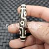 Pasta nueve ojos Tianzhu luantong Jade cuentas sueltas ágata tres ojos semilla de loto cubo cuentas accesorios de joyería colgante