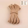 Corda de cânhamo grossa e fina de múltiplas especificações corda natural de juta corda de amarração corda decorativa corda arranhadora de gato corda de cânhamo diy material grosso de corda