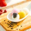 Tangyuan Pequeños Nostálgicos 300g Sabores Variados Hervidos Sésamo Negro Fresa Cacahuete Tres en Uno Postre Dulce Desayuno