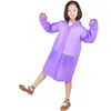 Venta al por mayor del fabricante Impermeable para niños Raincoat de Jardín de Infancia Escuela Primaria Estudiantes Poncho de Caricatura Eva Engrosado Colorido Niños y Niñas