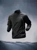 Roupas de Ginástica Masculinas Secagem Rápida Meio Zíper Treinamento Manga Longa Esportes de Primavera Ciclismo Esportes Camiseta Roupas de Corrida Top