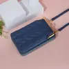 Bolsa de Celular Rombo de Estilo Coreano Transfronteiriça para Mulheres, Mini Bolsa Vertical, Ombro Cruzado Único, Carteira Simples e Versátil Atacado