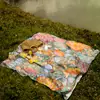 Esterilla de playa transfronteriza de secado rápido, repelente al agua y a prueba de humedad, esterilla de picnic para exteriores, manta de camping