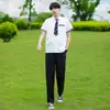 Fotos Reales de Outfits de Pareja, Camisas de Uniforme Escolar, Fotos de Graduación, Trajes de Estudiante 2026