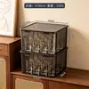 Caja de almacenamiento para copas de vino pequeñas BNBS Bainaibang, disponible en múltiples tamaños y capacidades, a prueba de polvo, a prueba de humedad, transparente y caja de vino engrosada