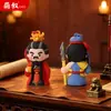 Héroes de los Tres Reinos Cao Cao Zhang Fei Llavero Colgante Pequeño Estilo Antiguo Tendencia Nacional Pequeño Regalo Decoración para Mochila de Estudiante Venta al por Mayor
