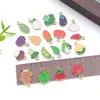 Venta Caliente Transfronteriza Serie de Frutas y Verduras Amuletos de Aceite Gotas Accesorios de Joyería de Aleación DIY Colgantes para Collar Pulsera Pendientes