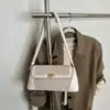 Bolsa de Braço para Mulheres, Novo Estilo, Luxuosa, Fashion, Elegante, Bolsa Baguete Color-Blocked, Simples, Fashion, Versátil, Bolsa de Ombro Cruzada