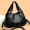 2026 Nuevo Bolso Transfronterizo para Mujer Bolso de Hombro Cruzado Retro Europeo y Americano de Gran Capacidad Bolso de Mano de Cuero Suave Bolso Tote para Mujer