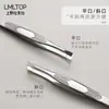 Lmltop Acero Inoxidable Pinza para Cejas Alicates para Cejas Pinza para Cejas Pinzas Pinza para Depilar Vello Boca Oblicua Boca Plana Dos Tipos Venta al por Mayor A011