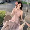 Vestido de Vacaciones Elegante Irregular de Hada Real en Stock