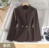 Venta al por mayor transfronteriza Otoño Invierno Nuevo Conjunto de Traje Profesional para Mujer Casual de Gama Alta para el Lugar de Trabajo Gerente de Hotel Conjunto de Dos Piezas
