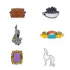 Periféricos de Cine y Televisión Europeos y Americanos Transfronterizos Broche para Amigos Taza de Café Personalizada Insignia Metálica de Camello Accesorios Venta al por Mayor